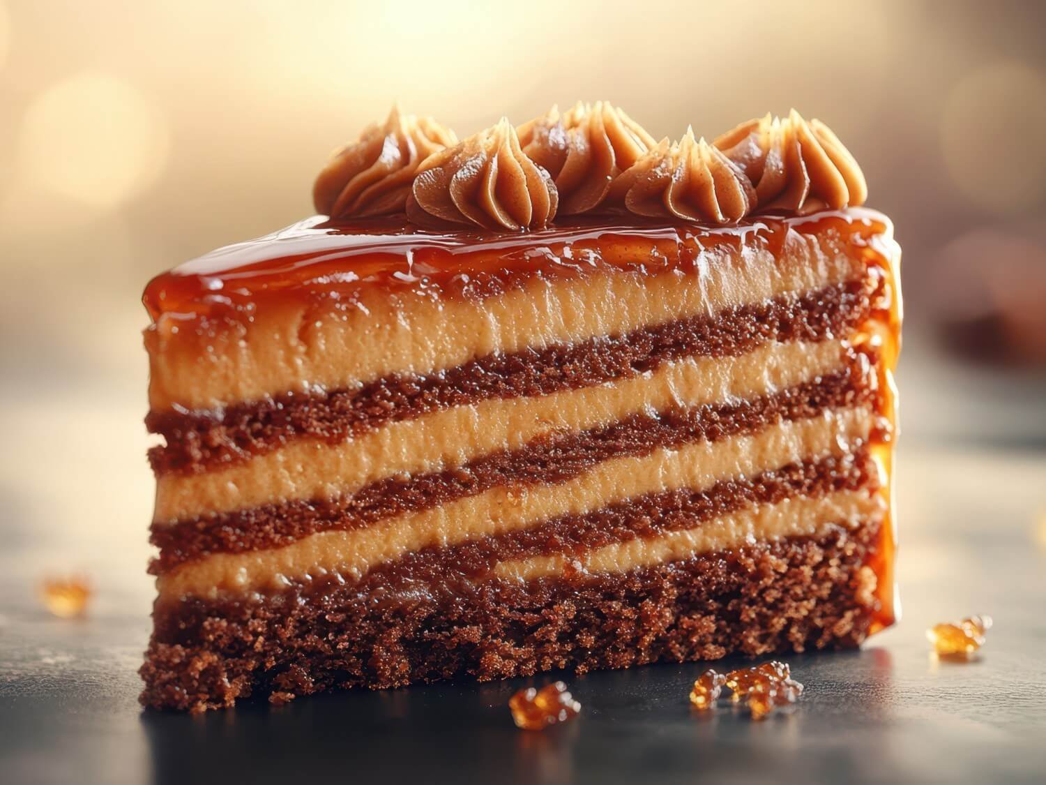 Toffee Caramel Cake